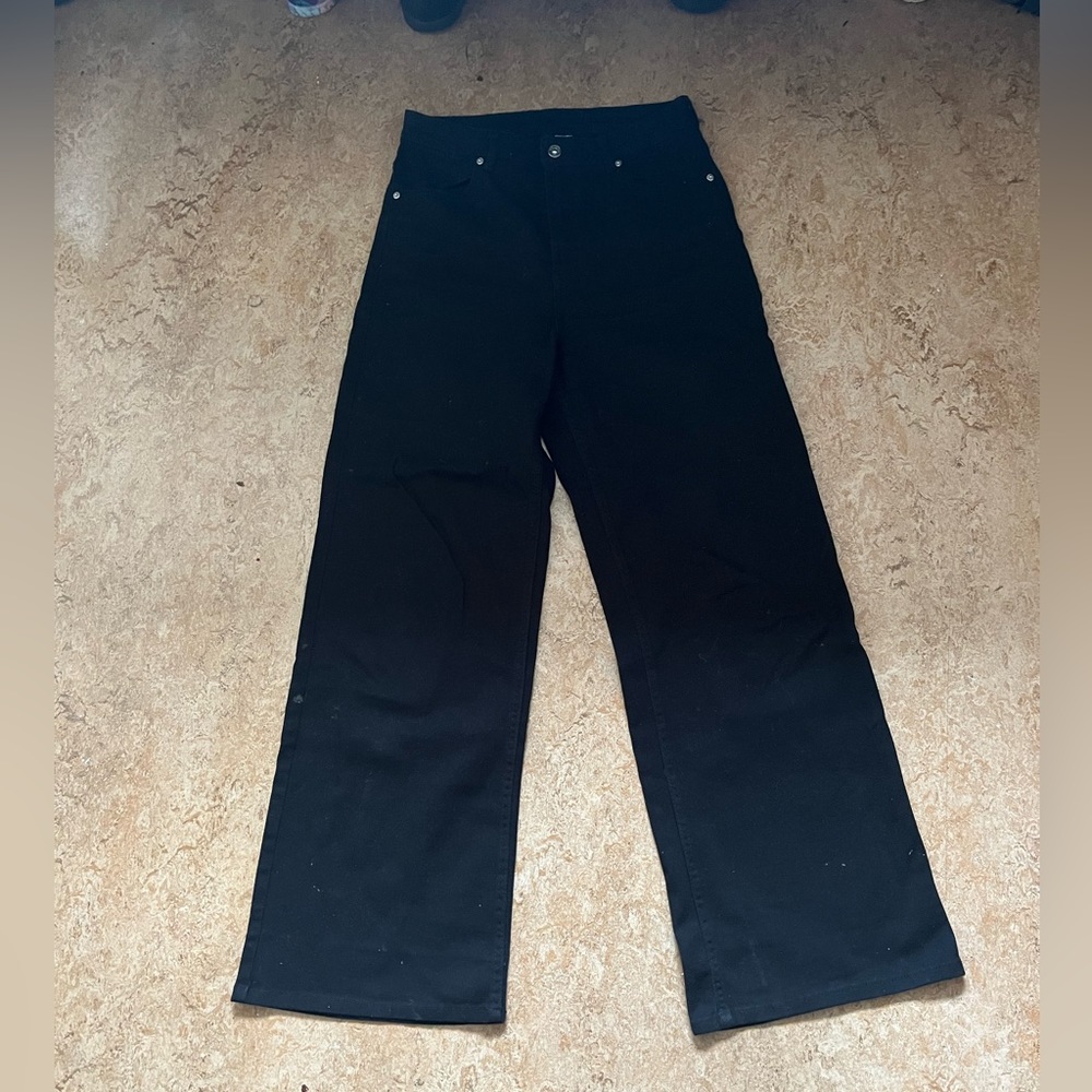 HIGH WAISTED H&M WIDE LEG JEANS